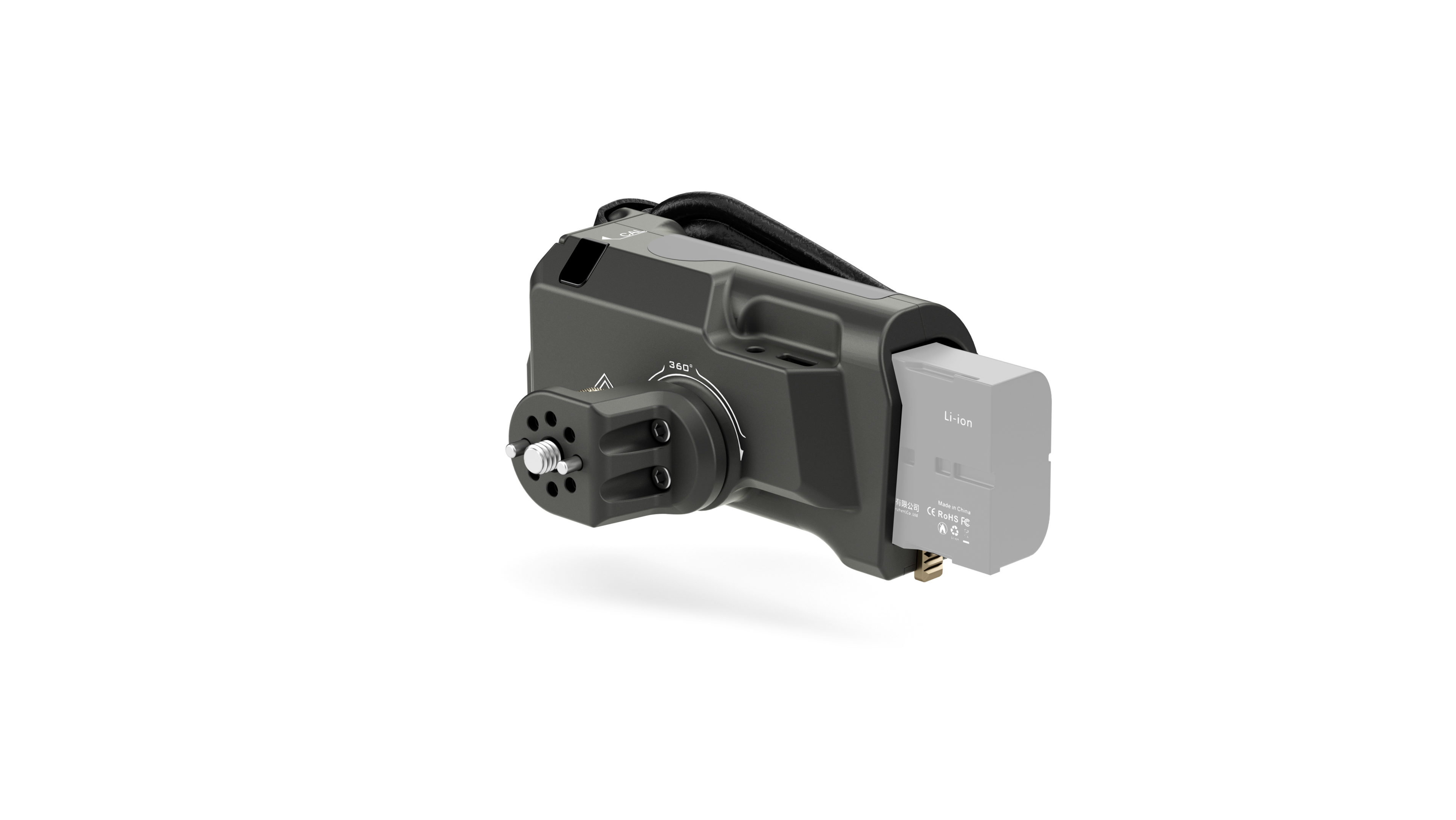 Tilta Tiltaing Right Side Advanced Focus Handle (F570 Battery) Type V - Black - 7