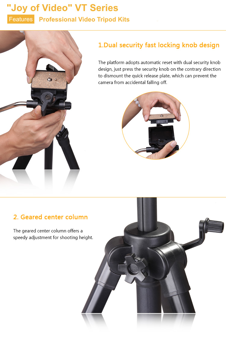 Tripod Vt-1500 Kingjoy - 8