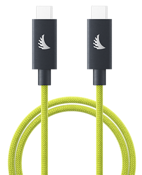 Angelbird Cable I USB-C 4.0 I Solid Flex Cable I Lime I 2 m