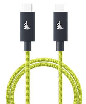 Angelbird Cable I USB-C 4.0 I Solid Flex Cable I Lime I 32 cm