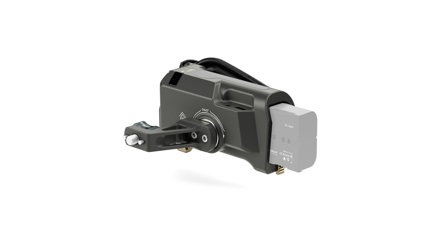 Tilta Tiltaing Right Side Advanced Focus Handle (F570 Battery) Type VII - Tilta Gray