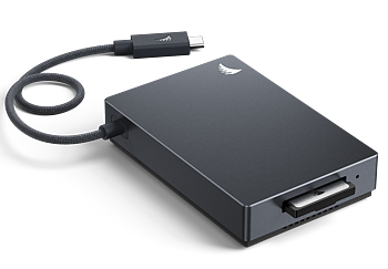 Angelbird Cardreader I Performance Card Reader CFexpress B I USB-C 4.0 Gen 3x2 I up to 40 Gb/s conne