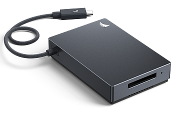 Angelbird Cardreader I Performance Card Reader CFexpress B I USB-C 4.0 Gen 3x2 I up to 40 Gb/s conne