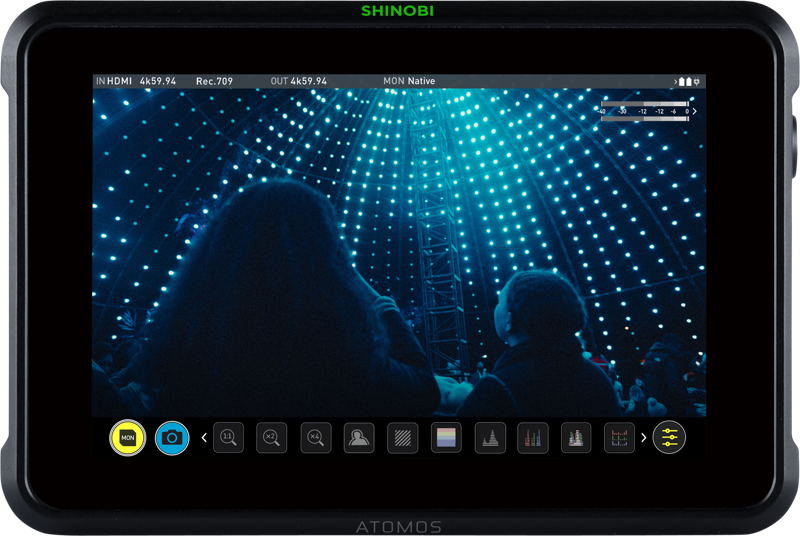 Atomos Shinobi 7 - 7” 4K HDMI & SDI HDR Photo & Video Monitor – för filmskapare - 7
