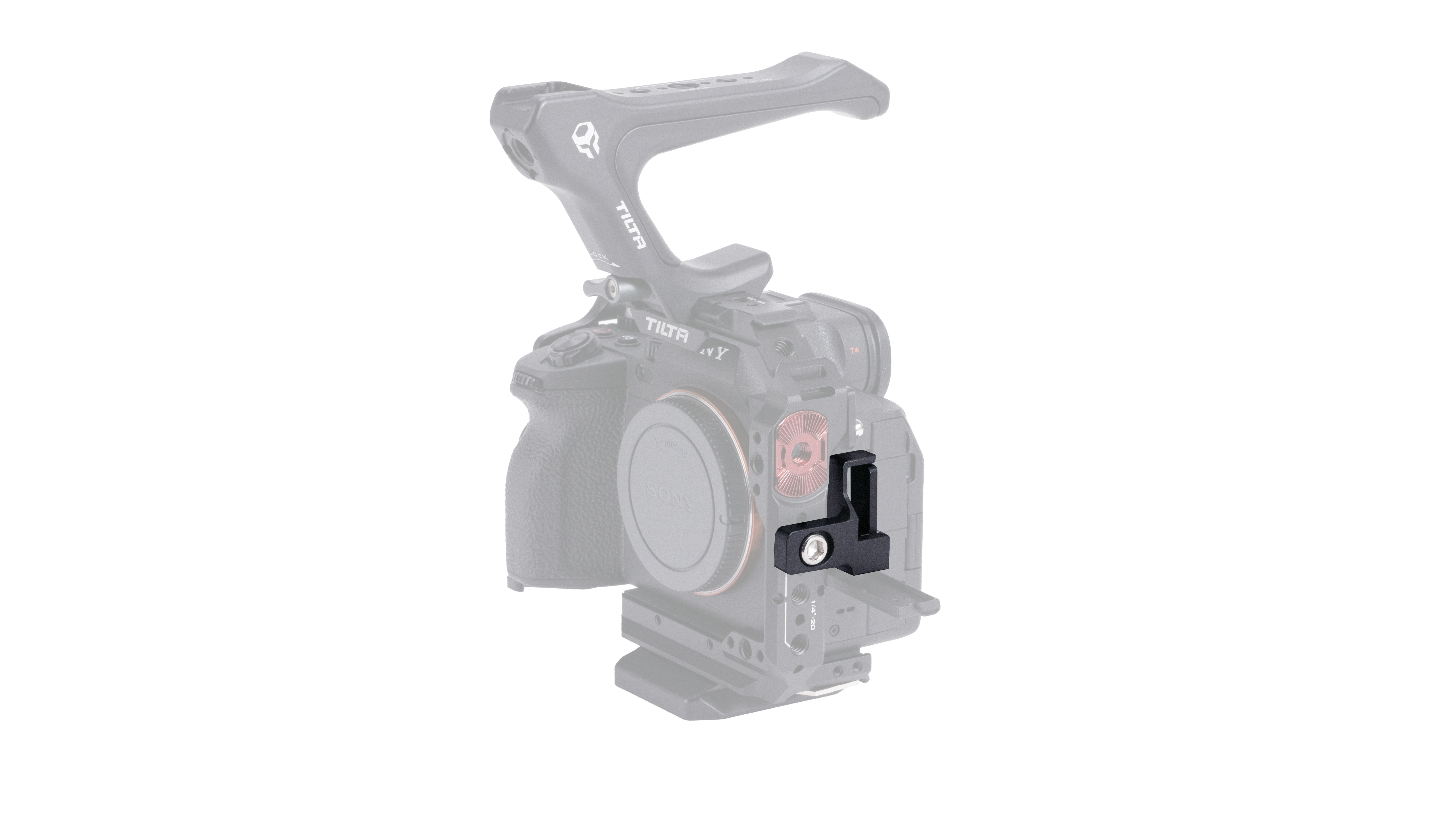Tilta HDMI Cable Clamp Attachment for Sony a7 IV - Black