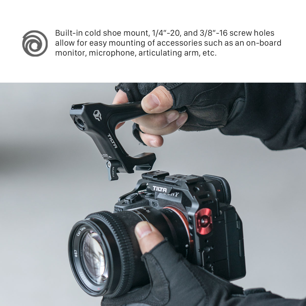 Tilta Camera Cage for Sony a7 IV Pro Kit - Black - 4