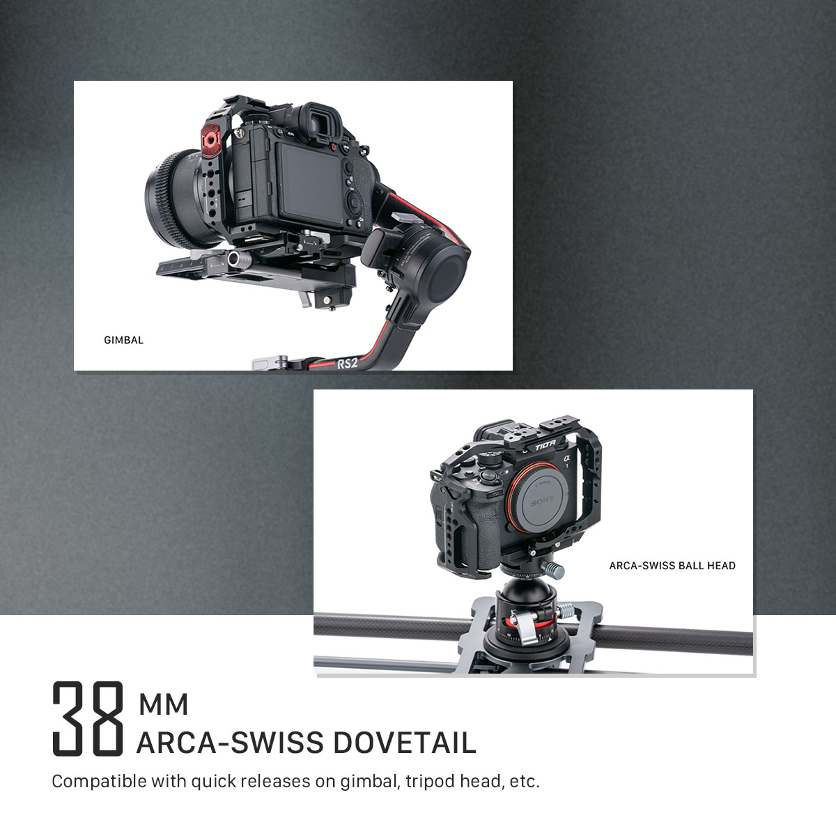 Tilta Camera Cage for Sony a7 IV Pro Kit - Black - 8