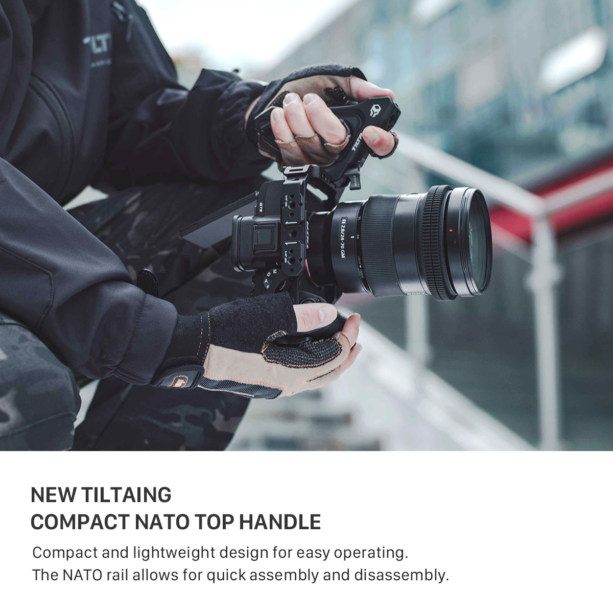 Tilta Camera Cage for Sony a7 IV Pro Kit - Black - 3