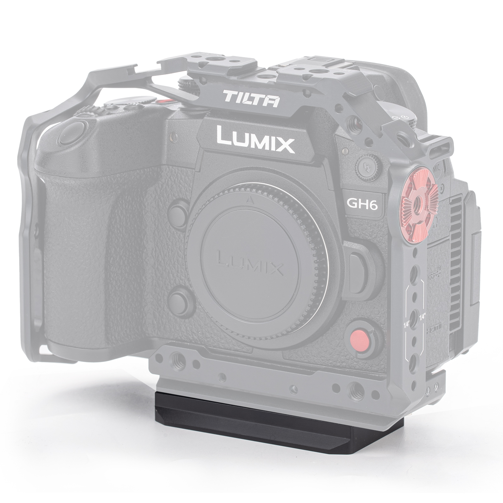 Tilta Bottom Plate for Panasonic GH6 - Black - 8