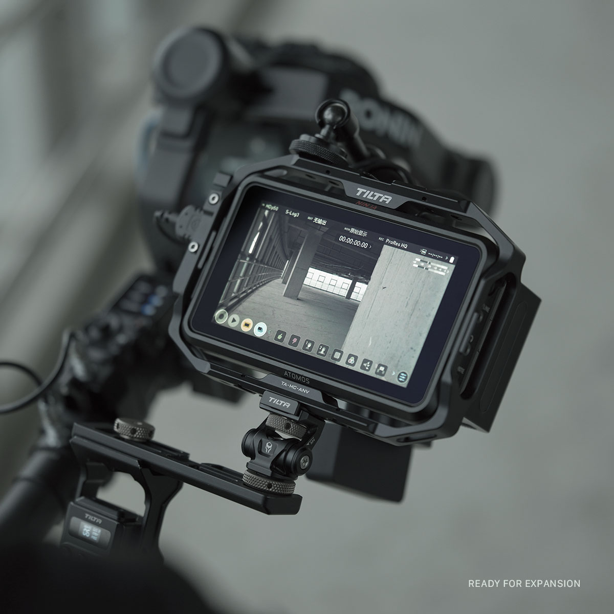 Tilta Tiltaing Monitor Cage for Atomos Ninja V - Black - 8