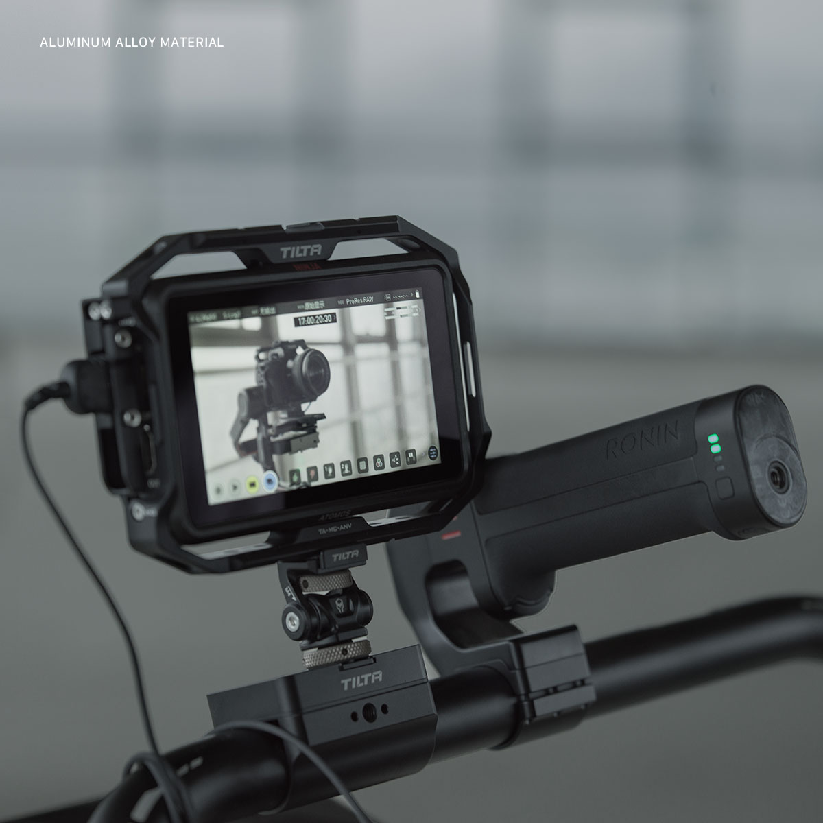 Tilta Tiltaing Monitor Cage for Atomos Ninja V - Black