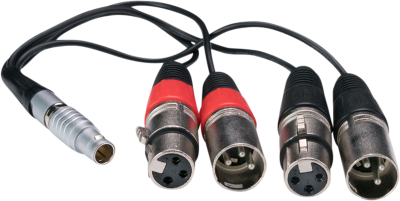 Atomos XLR (input/output) Balanced XLR breakout cable – för filmskapare
