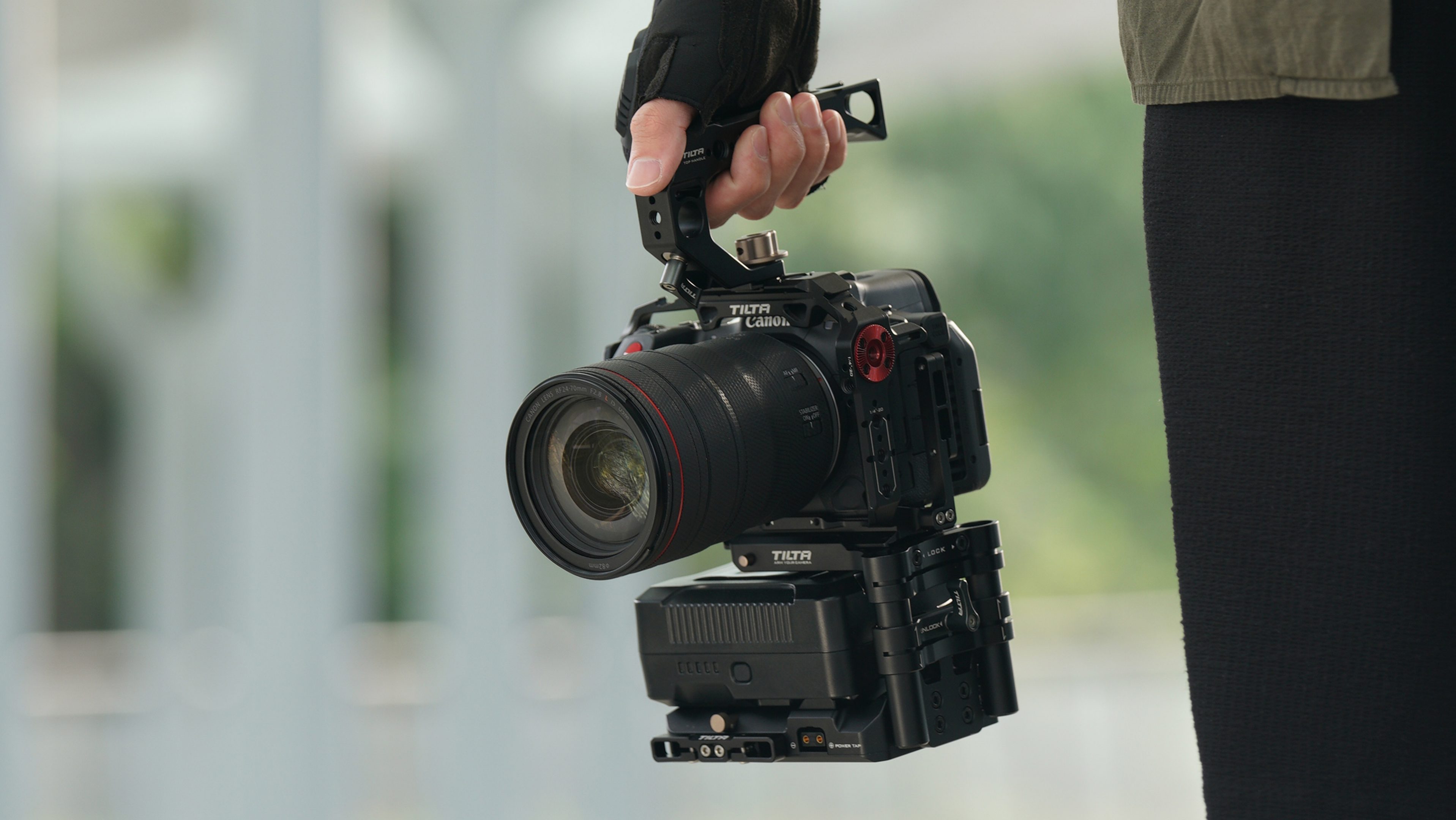 Tilta Full Camera Cage for Canon R5C - Black - 5