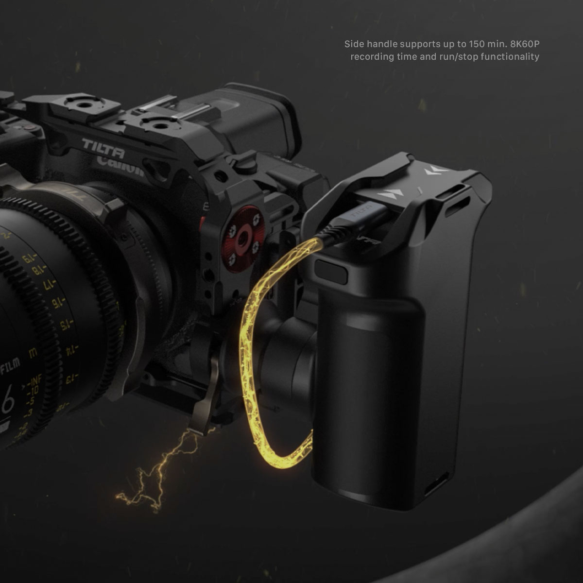 Tilta Full Camera Cage for Canon R5C - Black - 8