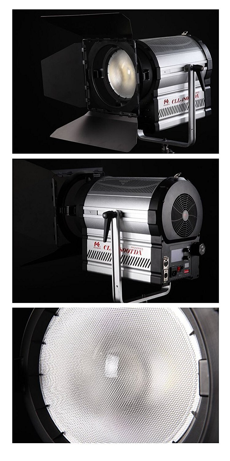 Fresnel Led videolight Bi-Color CLL-4800TDX 480w - 3