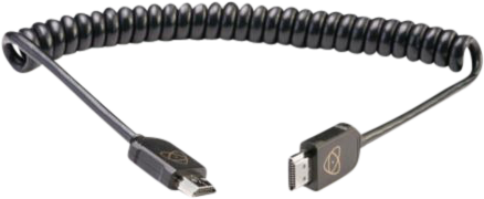Atomos HDMI 4K60p Mini to Full 40cm die cast connector (80cm Extended)