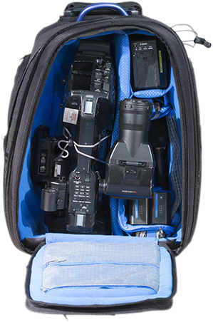 Orca OR-26 Camera Backpack With Built In Trolley - 18
