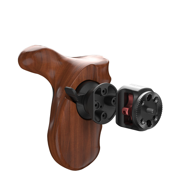 Tilta Tiltaing Advanced Left Side Wooden Handle Type X - Black - 3