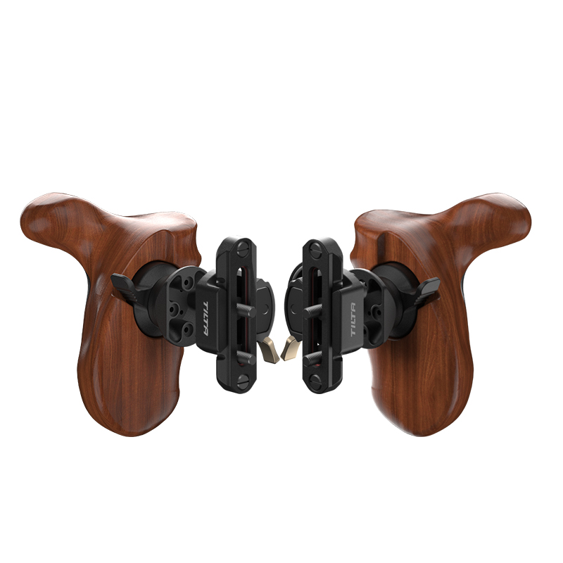 Tilta Tiltaing Advanced Side Wooden Handle Type VIII - Black（One Pair）