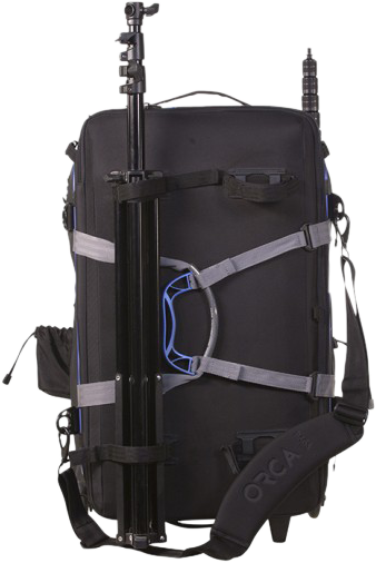 Orca OR-48 Audio Accessory Bag - Built In Trolley - 3