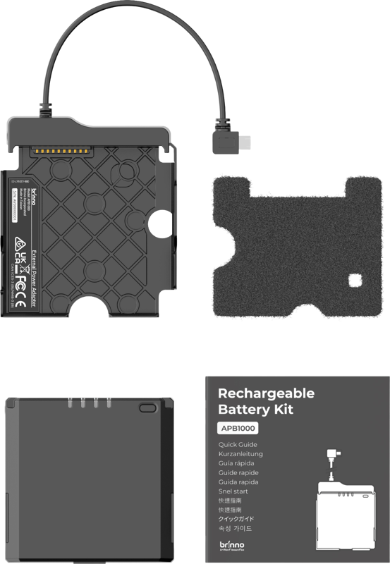 Brinno APB1000 Rechargeable Battery Kit - 2