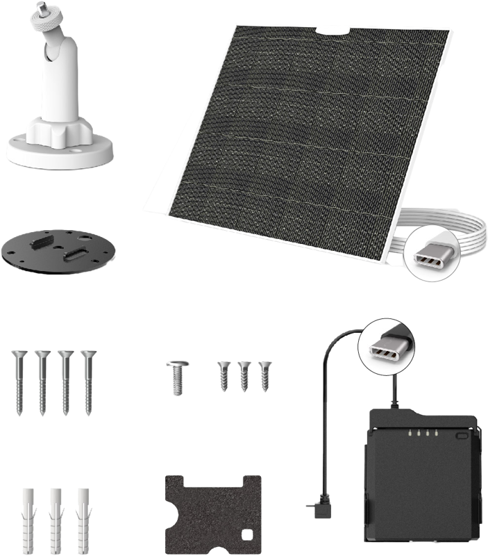 Brinno ASP1000-P Solar Power Kit – för filmskapare - 5