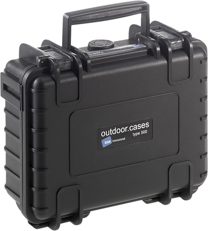 B&W Outdoor Cases B&W Outdoor Case Type 500 Svart (m. skumplast) - 7