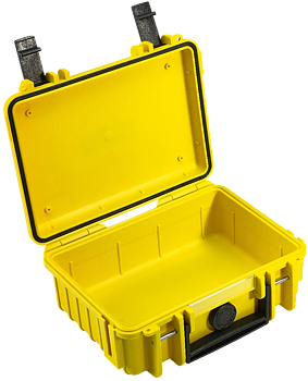 B&W Outdoor Cases B&W Outdoor Case Type 500 Gul (utan inredning)