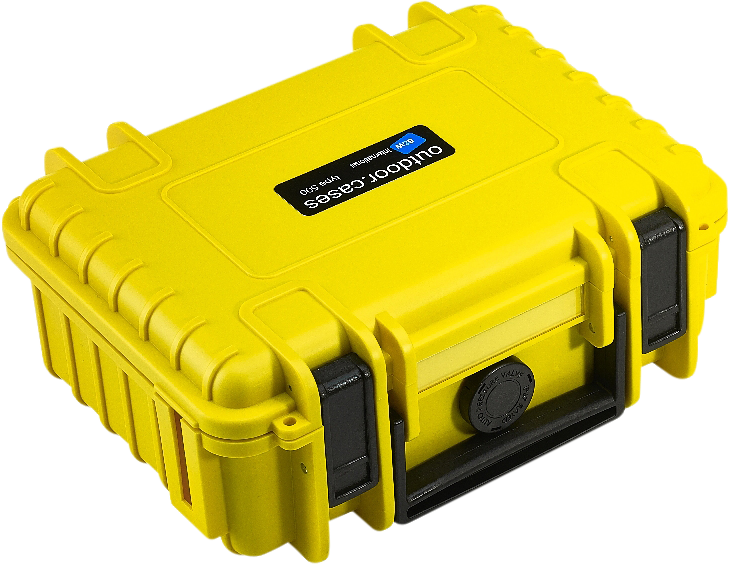 B&W Outdoor Cases Type 500 Gul (m. skumplast) - 7