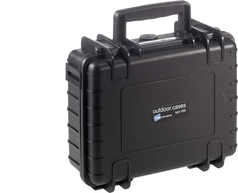 B&W Outdoor Cases Type 1000 Svart (m. inredning) - 6