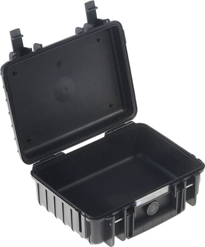 B&W Outdoor Cases Type 1000 Svart (m. inredning) - 5