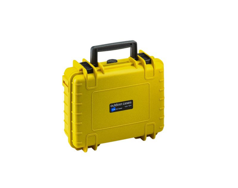 B&W Outdoor Cases Type 1000 Gul (utan inredning) - 5