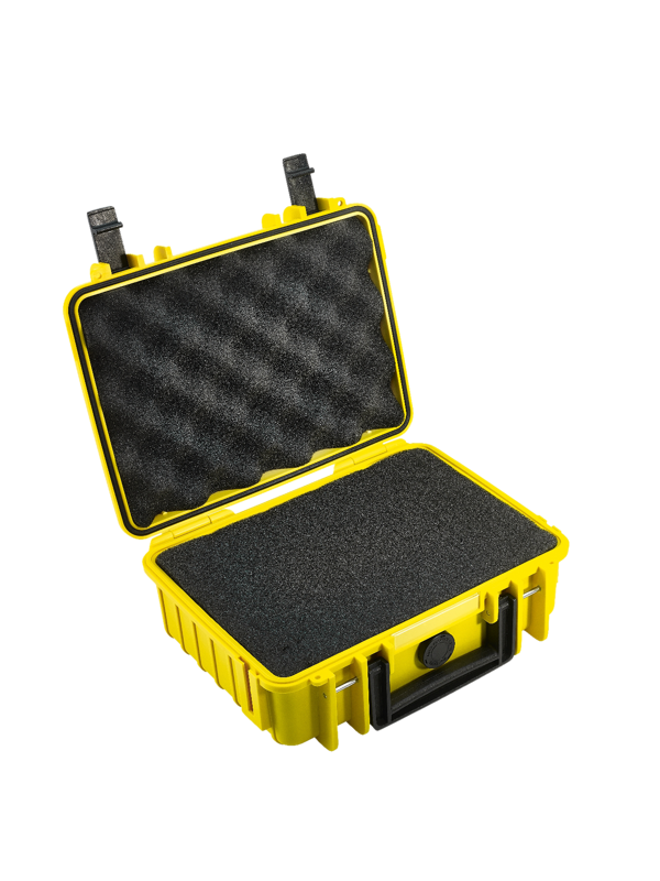 B&W Outdoor Cases Type 1000 Gul (m. skumplast) - 5