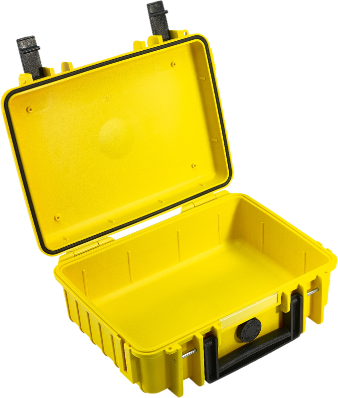 B&W Outdoor Cases Type 1000 Gul (m. skumplast) - 6