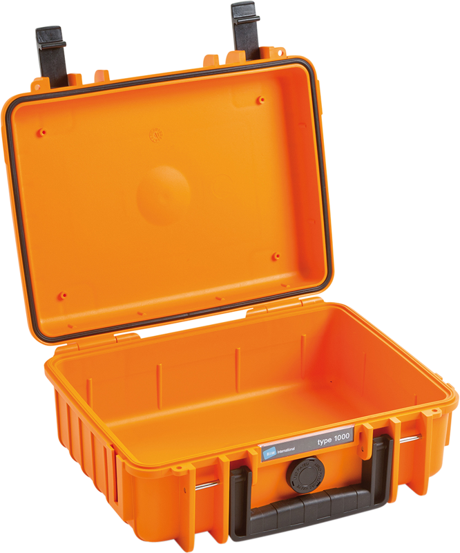 B&W Outdoor Cases Type 1000 Orange (utan inredning – för filmskapare
