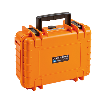 B&W Outdoor Cases Type 1000 Orange (utan inredning
