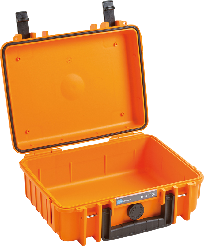 B&W Outdoor Cases Type 1000 Orange (m. skumplast) - 5
