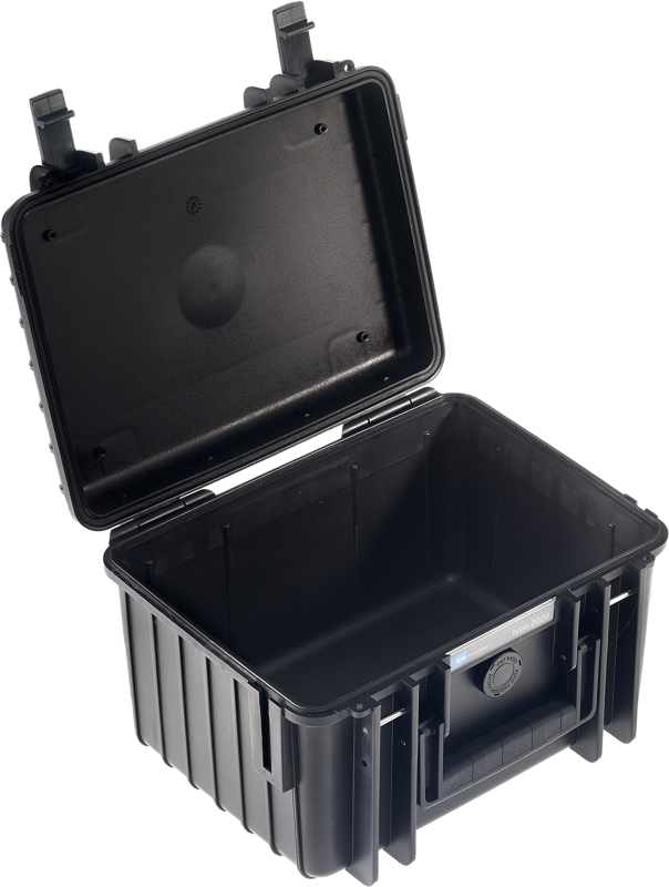 B&W Outdoor Cases Type 2000 Svart (m. skumplast) - 6