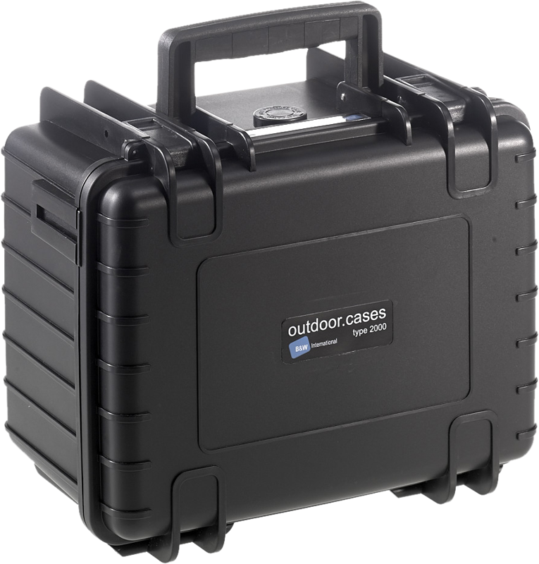 B&W Outdoor Cases Type 2000 Svart (m. avdelare) - 6