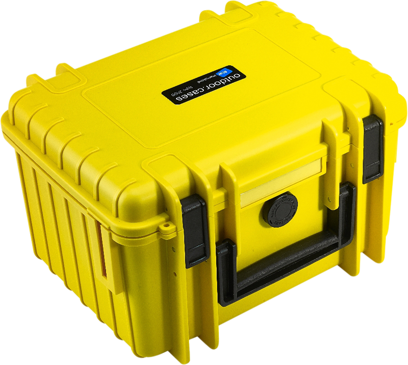 B&W Outdoor Cases Type 2000 Gul (m. skumplast) - 7