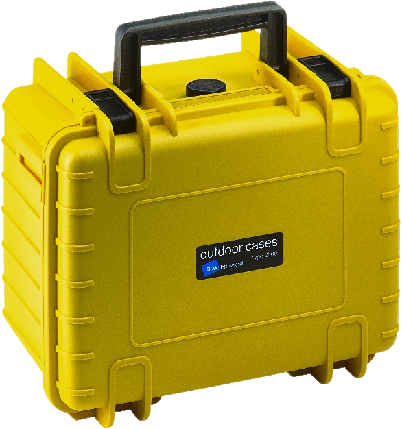 B&W Outdoor Cases Type 2000 Gul (m. skumplast) - 8