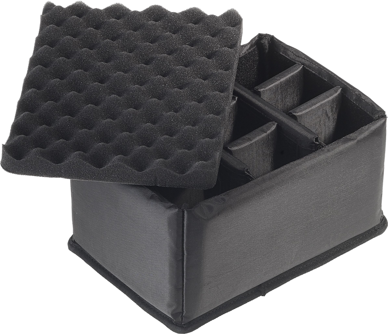 B&W Outdoor Cases Type 2000 Gul (m. avdelare) - 3