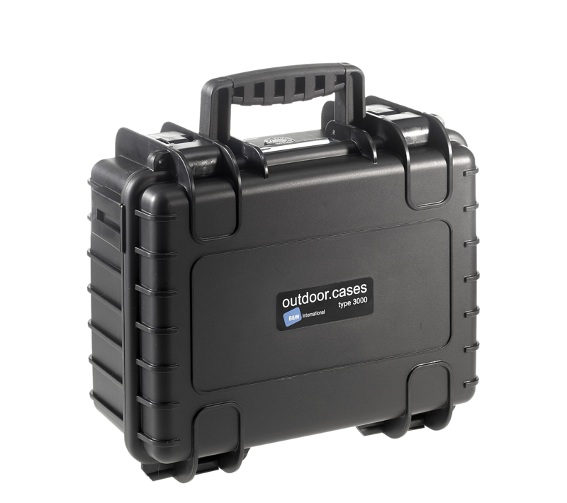 B&W Outdoor Cases Type 3000 Svart (utan inredning) – för filmskapare - 4