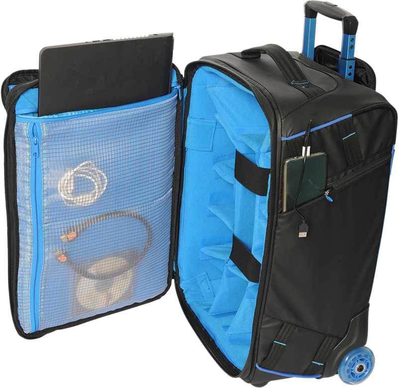Orca OR-16 Rolling Camera Bag w Integrated Backpack System - 16