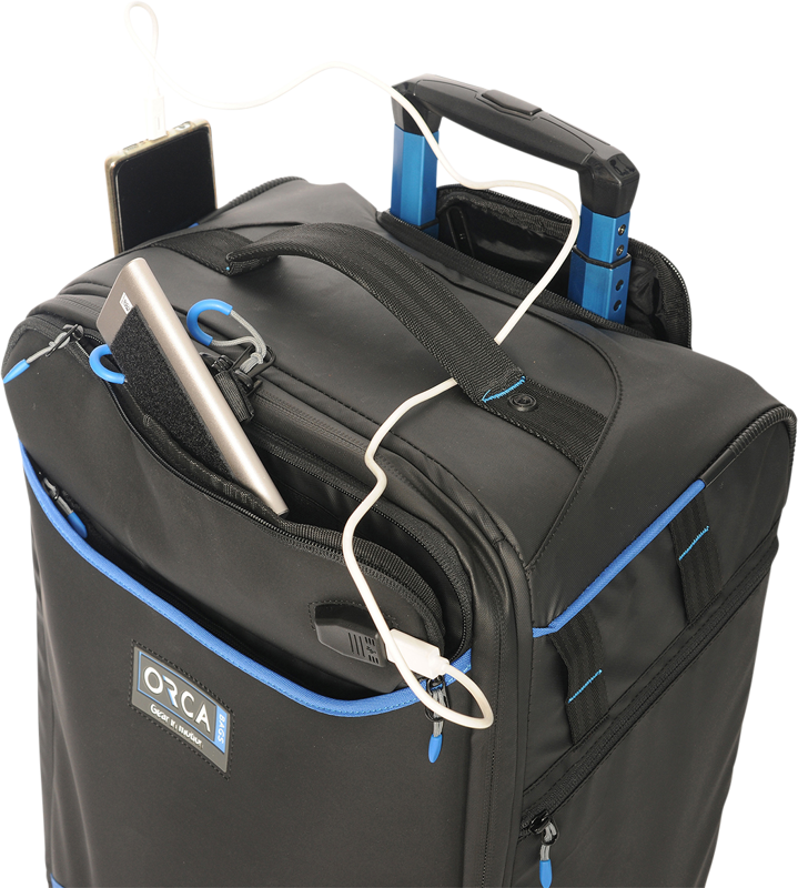 Orca OR-16 Rolling Camera Bag w Integrated Backpack System - 18