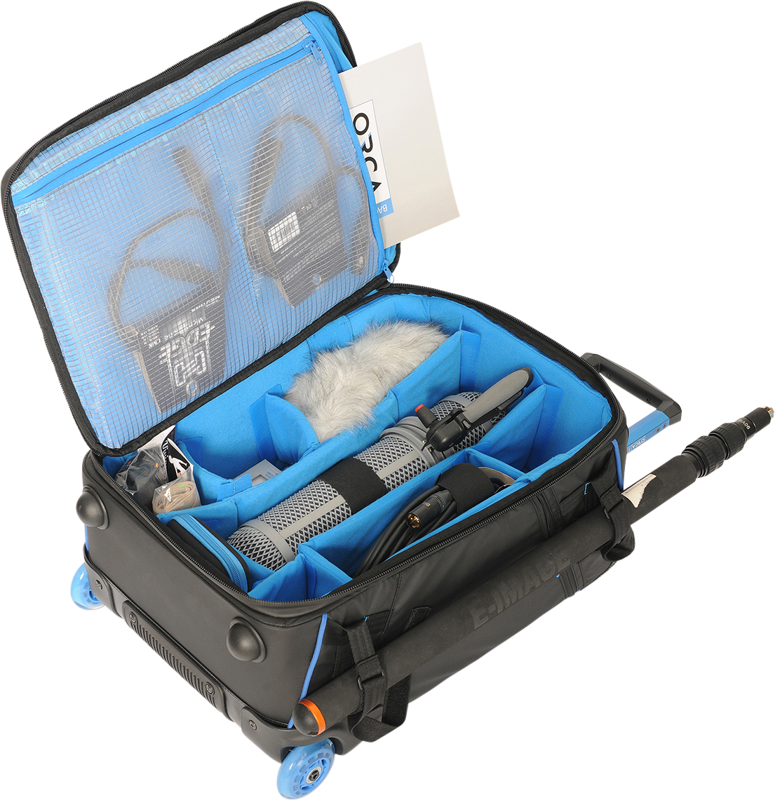Orca OR-16 Rolling Camera Bag w Integrated Backpack System - 6