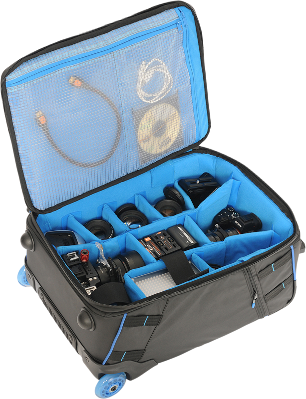 Orca OR-16 Rolling Camera Bag w Integrated Backpack System - 3