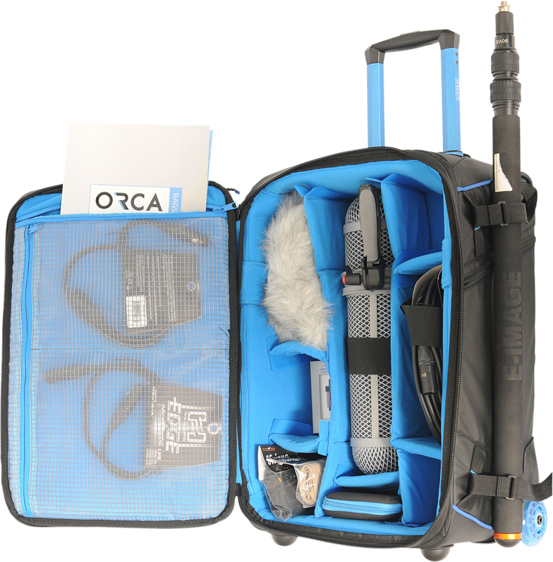 Orca OR-16 Rolling Camera Bag w Integrated Backpack System - 13