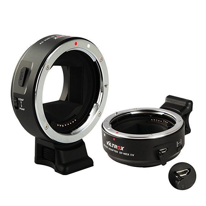 Viltrox EF-NEX IV adapter Canon  Ef To Sony E Autofocus