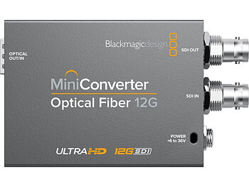 Blackmagic Design Mini Converter - Optical Fiber 12G